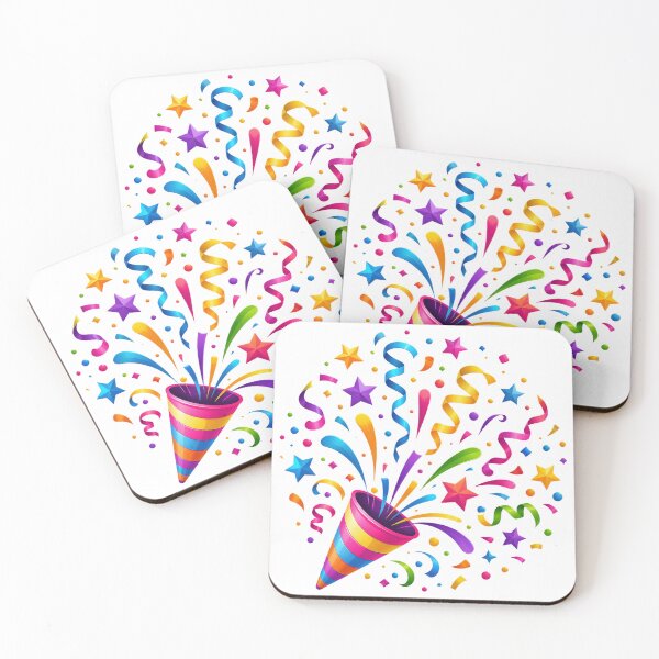 Item preview, Confetti Celebration Burst designed and sold by syotos-ai.