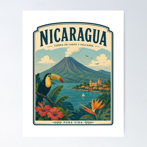 Item preview, Nicaragua Central America  designed and sold by PamLeeDesign.