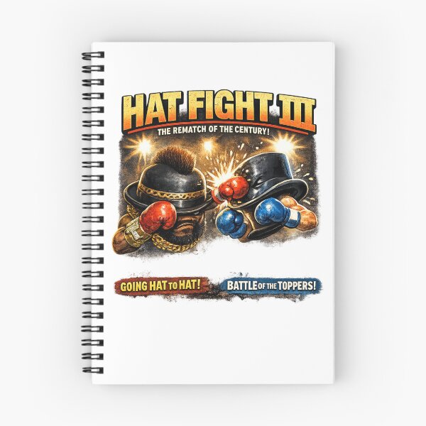 Item preview, Hat Fight III – The Bowler vs The Top Hat designed and sold by StakkaFu.
