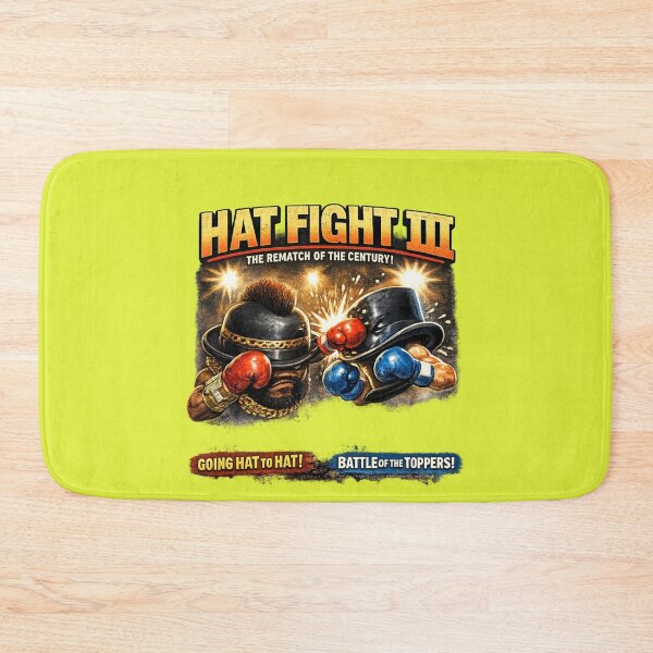 Item preview, Hat Fight III – The Bowler vs The Top Hat designed and sold by StakkaFu.