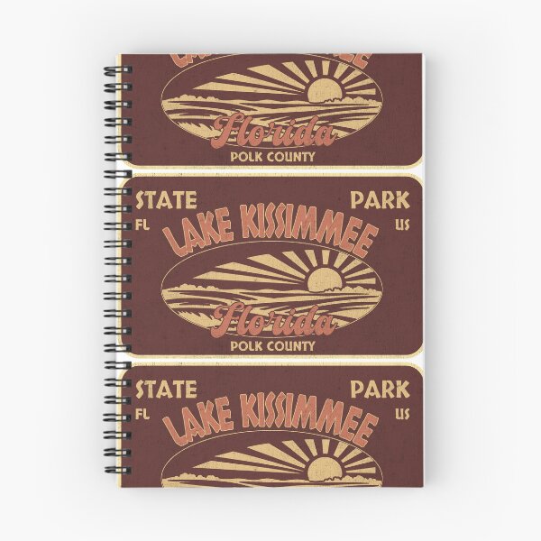 Item preview, Lake Kissimmee State Park, Polk County, Florida, badge design designed and sold by Wanderful-roads.