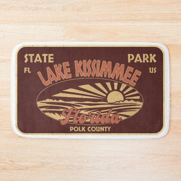 Item preview, Lake Kissimmee State Park, Polk County, Florida, badge design designed and sold by Wanderful-roads.
