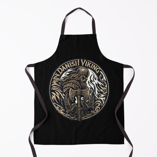Item preview, Danish Viking Warrior Battle Axe Emblem Art  designed and sold by Shakhbata-1.
