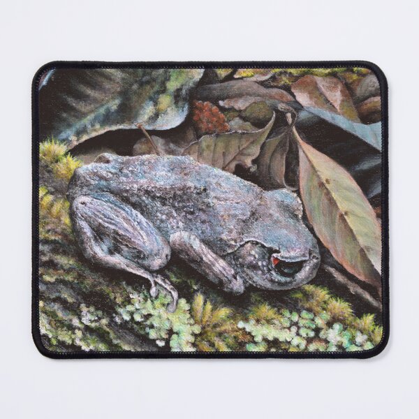Item preview, Vietnam Forest Frog Leptobracium pullum Illustration designed and sold by Anna Ratkevich.