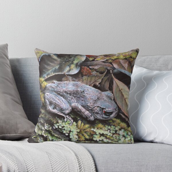 Item preview, Vietnam Forest Frog Leptobracium pullum Illustration  designed and sold by Anna Ratkevich.
