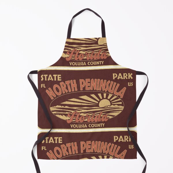 Item preview, North Peninsula State Park, Volusia County, Florida, badge design designed and sold by Wanderful-roads.