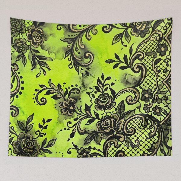 Item preview, Floral Lace Pattern  designed and sold by GraphicsClub.