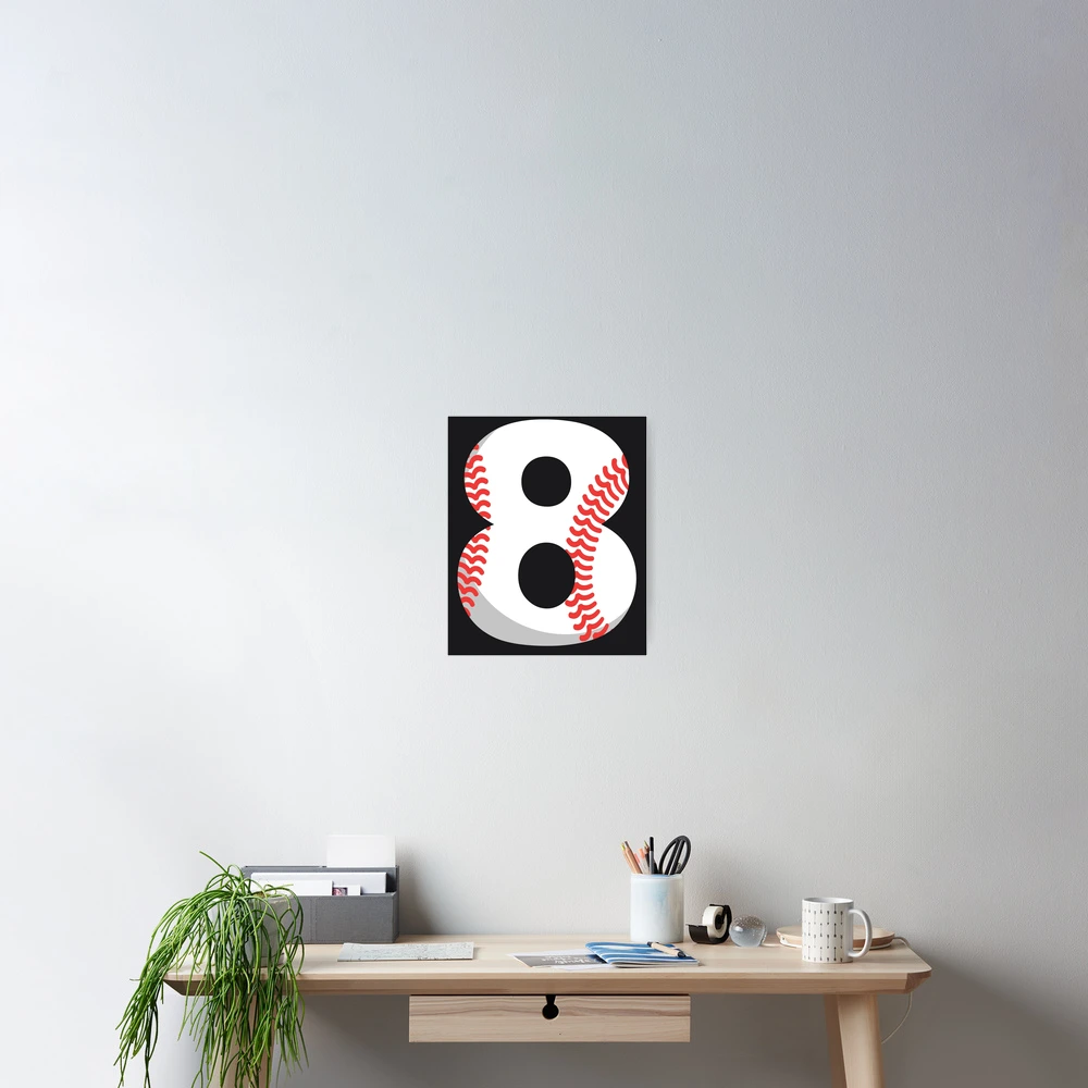 Number 8 Baseball #8