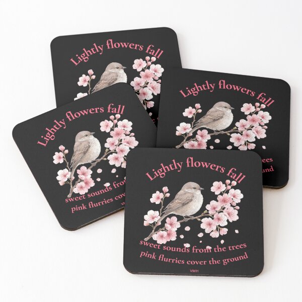 Item preview, Lightly the Flowers Fall designed and sold by HOUSE OF VMH.