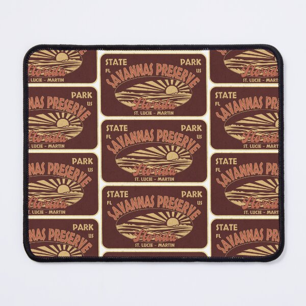 Item preview, Savannas Preserve State Park, St. Lucie - Martin, Florida, badge design designed and sold by Wanderful-roads.