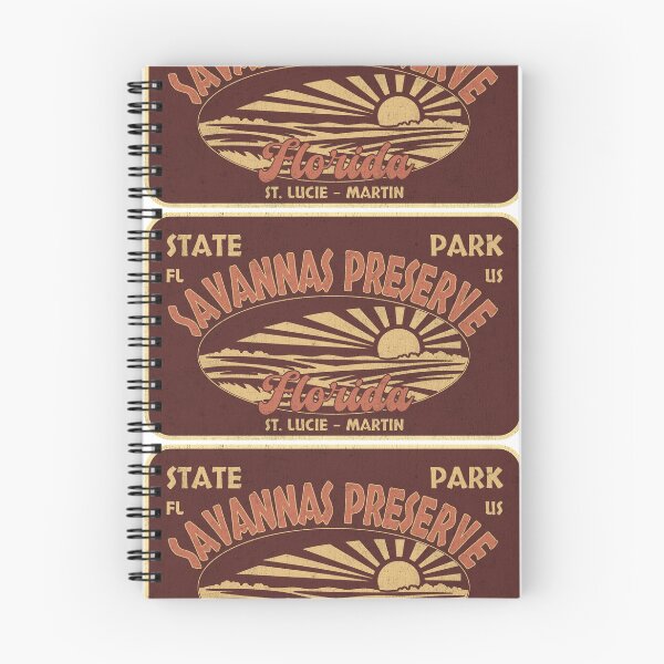 Item preview, Savannas Preserve State Park, St. Lucie - Martin, Florida, badge design designed and sold by Wanderful-roads.