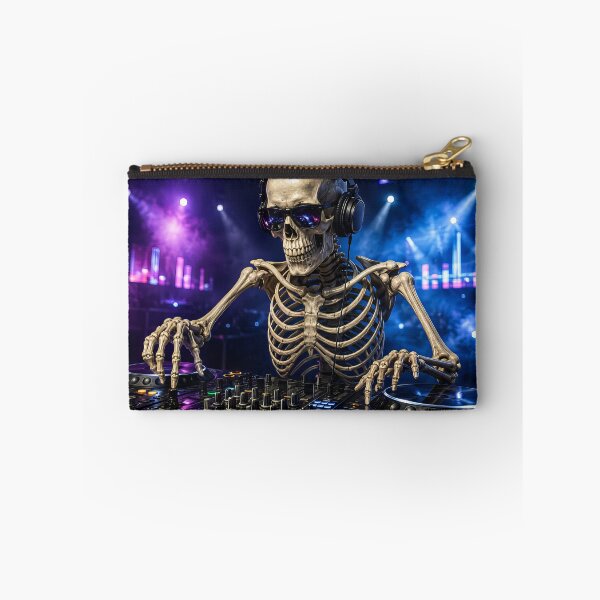 Item preview, Skeleton DJ at club designed and sold by karlosss.