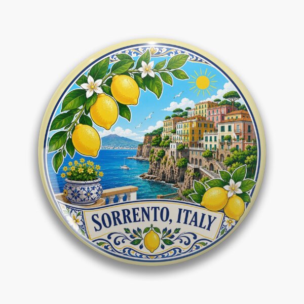 Item preview, Sorrento, Italy - Lemon Coast designed and sold by Myra365Art.