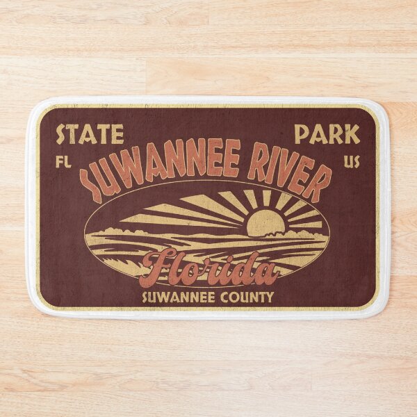 Item preview, Suwannee River State Park, Suwannee County, Florida, badge design designed and sold by Wanderful-roads.
