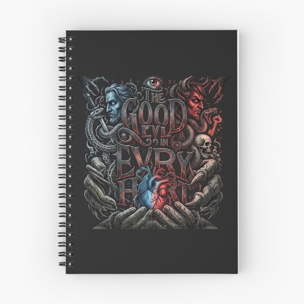 Item preview, Good And Evil Duality Heart designed and sold by Voodoo Store Paranormal Collections.