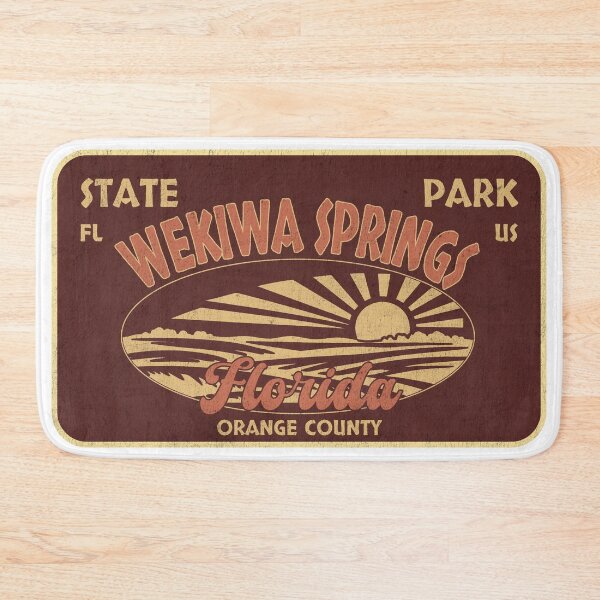 Item preview, Wekiwa Springs State Park, Orange County, Florida, badge design designed and sold by Wanderful-roads.