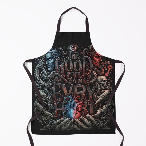 Item preview, Good And Evil Duality Heart designed and sold by Voodoo Store Paranormal Collections.