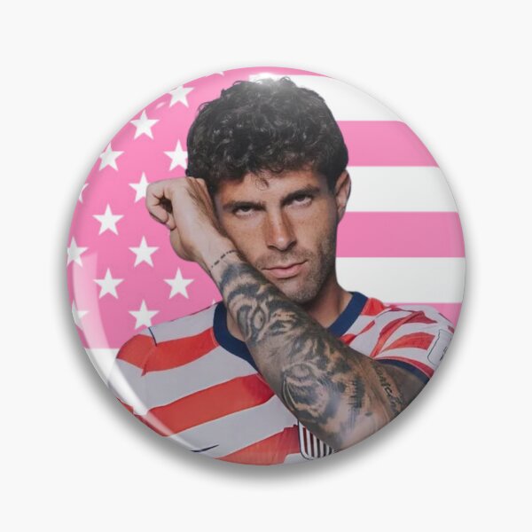 Item preview, Pulisic Pink Flag designed and sold by thecollegetalk.