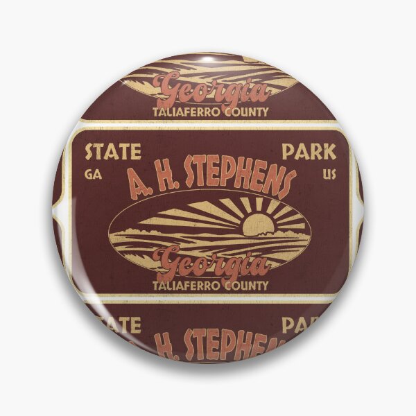 Item preview, A. H. Stephens State Park, Taliaferro County, Georgia, badge design designed and sold by Wanderful-roads.