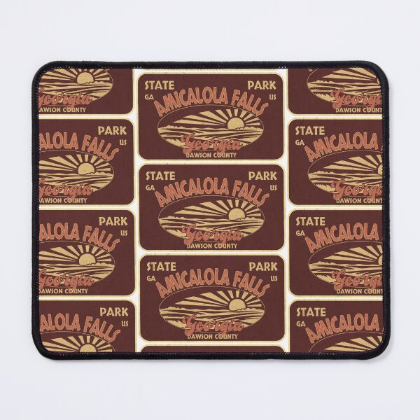 Item preview, Amicalola Falls State Park, Dawson County, Georgia, badge design designed and sold by Wanderful-roads.
