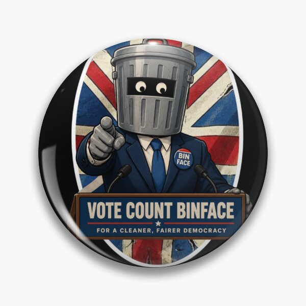 Item preview, Vote Count Binface  designed and sold by TheEndDesign.