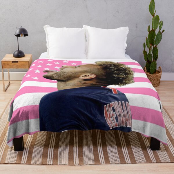 Item preview, Neymar Pink Flag designed and sold by thecollegetalk.