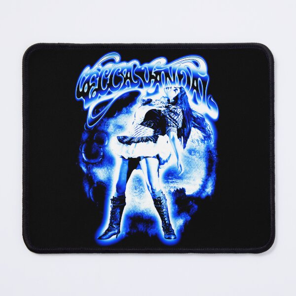 Item preview, Blue Glow Style Punk Girl Singer designed and sold by Tallboy666.