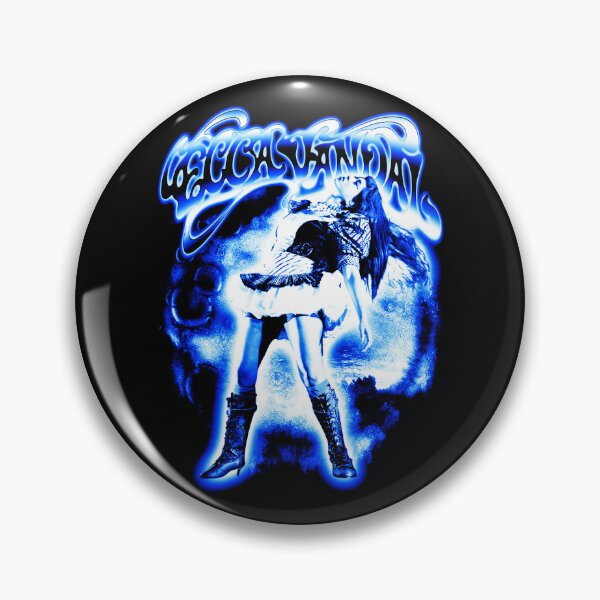 Item preview, Blue Glow Style Punk Girl Singer designed and sold by Tallboy666.