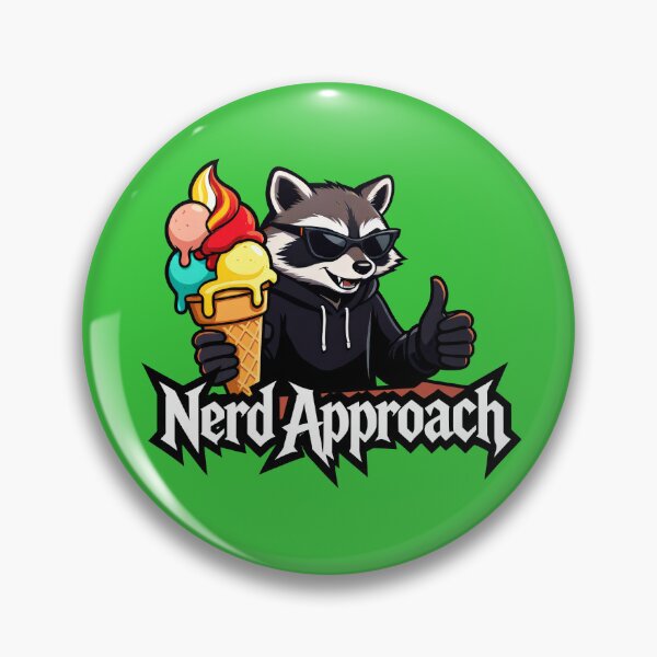 Item preview, Serious Ice Cream Connoisseur Raccoon designed and sold by NerdApproach.