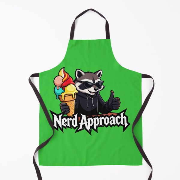 Artikelvorschau, Ernsthafter Eiscreme-Kenner Waschbär entworfen und verkauft von NerdApproach.