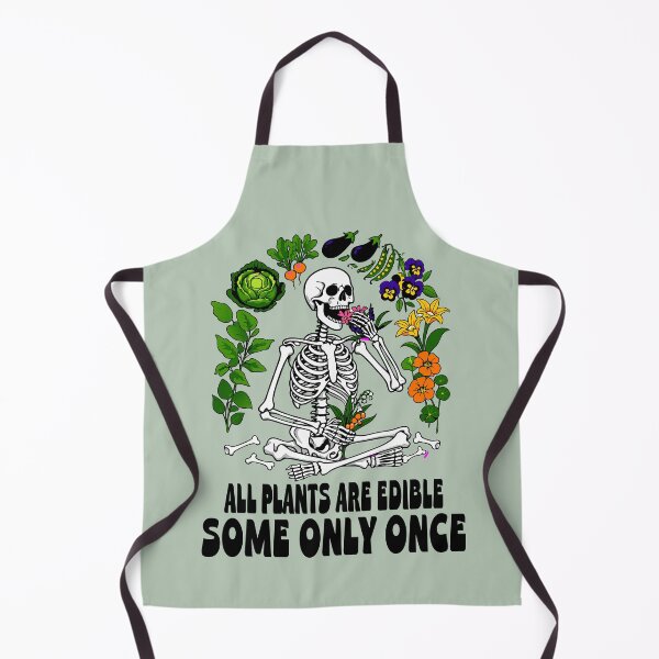 Item preview, All Plants are Edible Some Only Once Funny Botany Gardening designed and sold by Colorfulman.