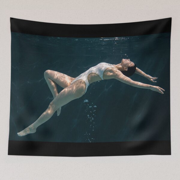 Item preview, Shion - Suspended in Blue | Underwater Fine Art designed and sold by Atelier Shion.
