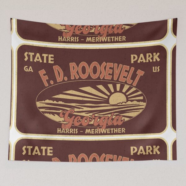 Item preview, F. D. Roosevelt State Park, Harris - Meriwether, Georgia, badge design designed and sold by Wanderful-roads.