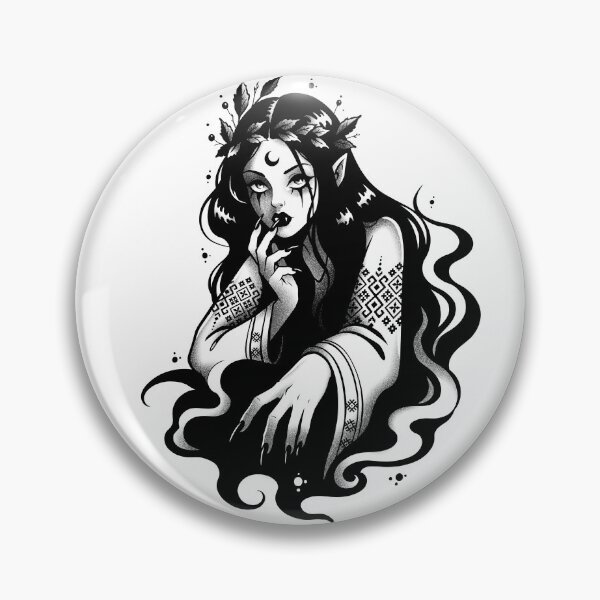 Item preview, Zmora - Dark Slavic Tattoo designed and sold by feedmykraken.