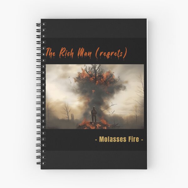 Item preview, Molasses Fire - The Rich Man (regrets) designed and sold by shirtdan.