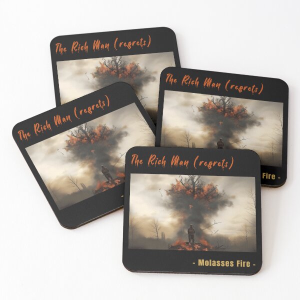 Item preview, Molasses Fire - The Rich Man (regrets) designed and sold by shirtdan.