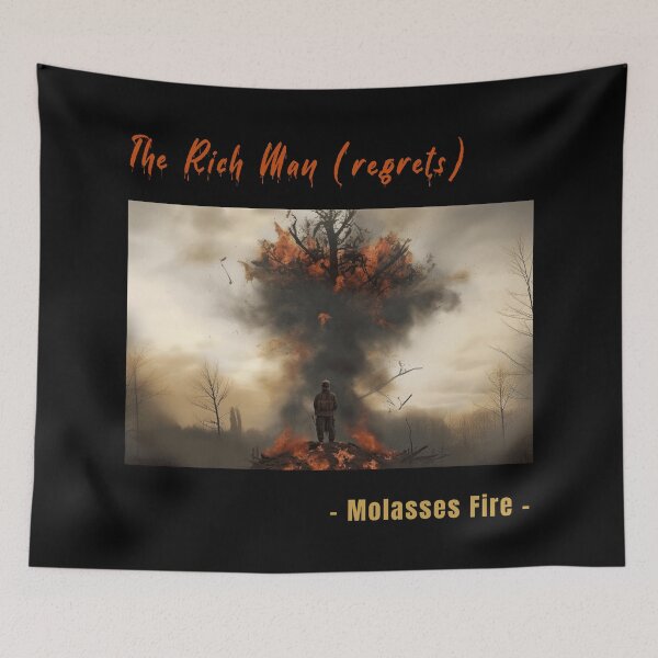 Item preview, Molasses Fire - The Rich Man (regrets) designed and sold by shirtdan.