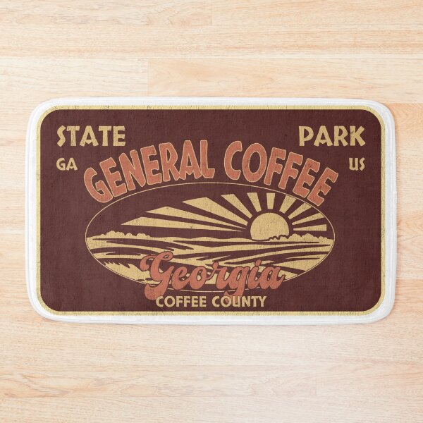Item preview, General Coffee State Park, Coffee County, Georgia, badge design designed and sold by Wanderful-roads.
