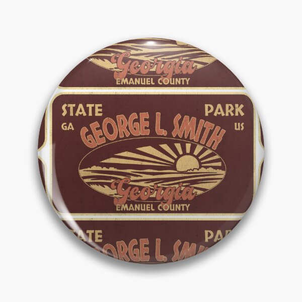 Item preview, George L. Smith State Park, Emanuel County, Georgia, badge design designed and sold by Wanderful-roads.