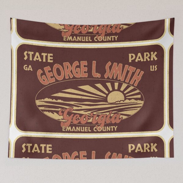 Item preview, George L. Smith State Park, Emanuel County, Georgia, badge design designed and sold by Wanderful-roads.