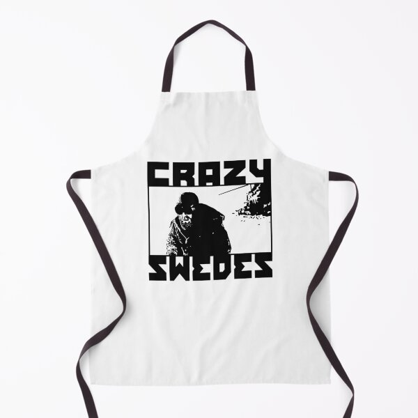 Item preview, Crazy Swedes (B&W Print) designed and sold by GritFX.