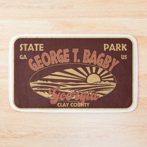 Item preview, George T. Bagby State Park, Clay County, Georgia, badge design designed and sold by Wanderful-roads.