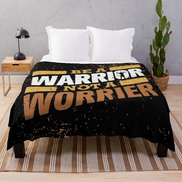 Item preview, be a warrior not worrier designed and sold by ManikRaja.