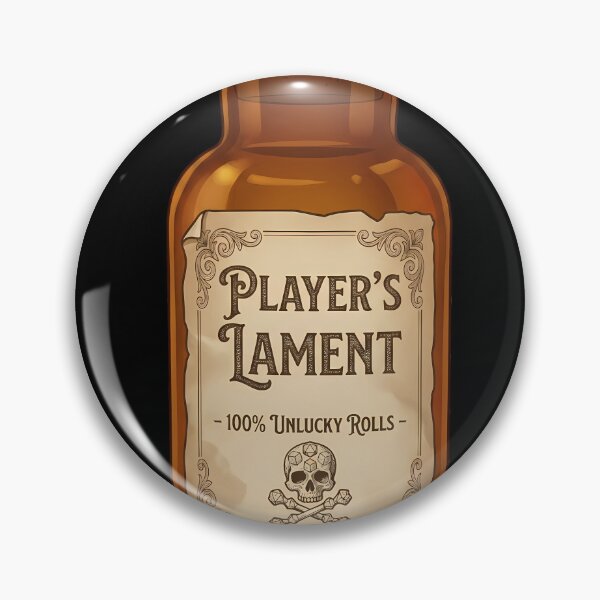 Item preview, Dungeon Masters Tears Vintage Apothecary Bottle Funny TTRPG Humor designed and sold by WorldShop17.