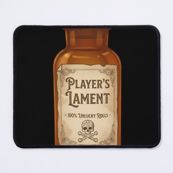 Item preview, Dungeon Masters Tears Vintage Apothecary Bottle Funny TTRPG Humor designed and sold by WorldShop17.