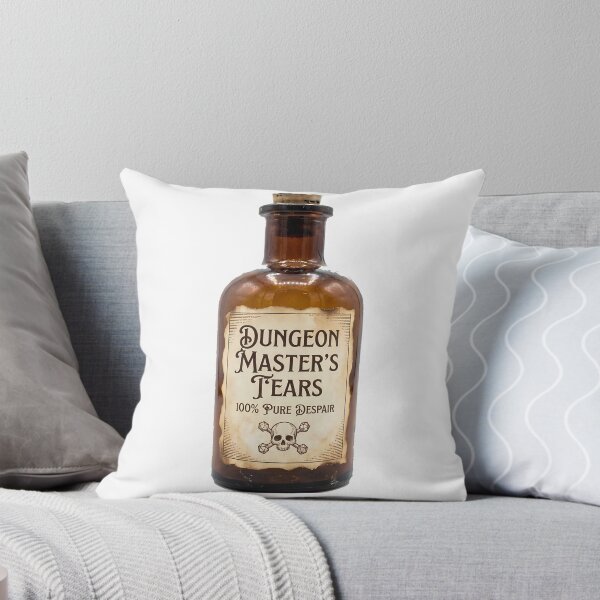 Item preview, Dungeon Masters Tears Vintage Apothecary Bottle Funny TTRPG Humor designed and sold by WorldShop17.