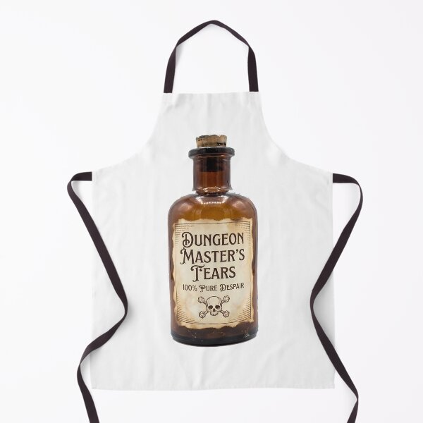 Item preview, Dungeon Masters Tears Vintage Apothecary Bottle Funny TTRPG Humor designed and sold by WorldShop17.