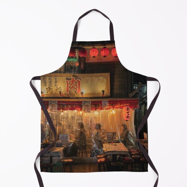 Item preview, Japanese Izakaya Night Street Red Lantern designed and sold by angelinesan.