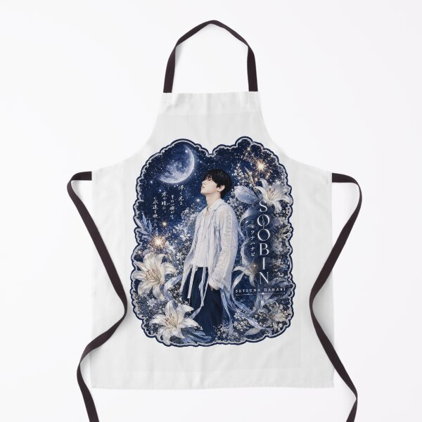 Item preview, TXT Soobin Setsuna Hanabi sparkler sticker with white lilies and moon designed and sold by Valeree Store.