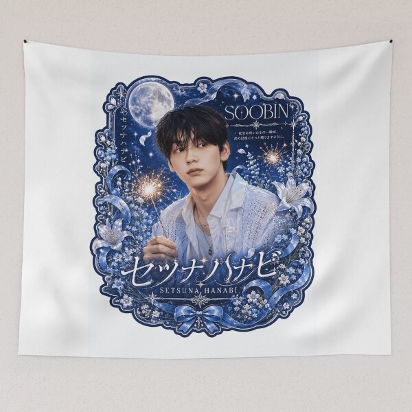 Item preview, Soobin TXT Setsuna Hanabi fireworks under starry night and full moon designed and sold by Valeree Store.